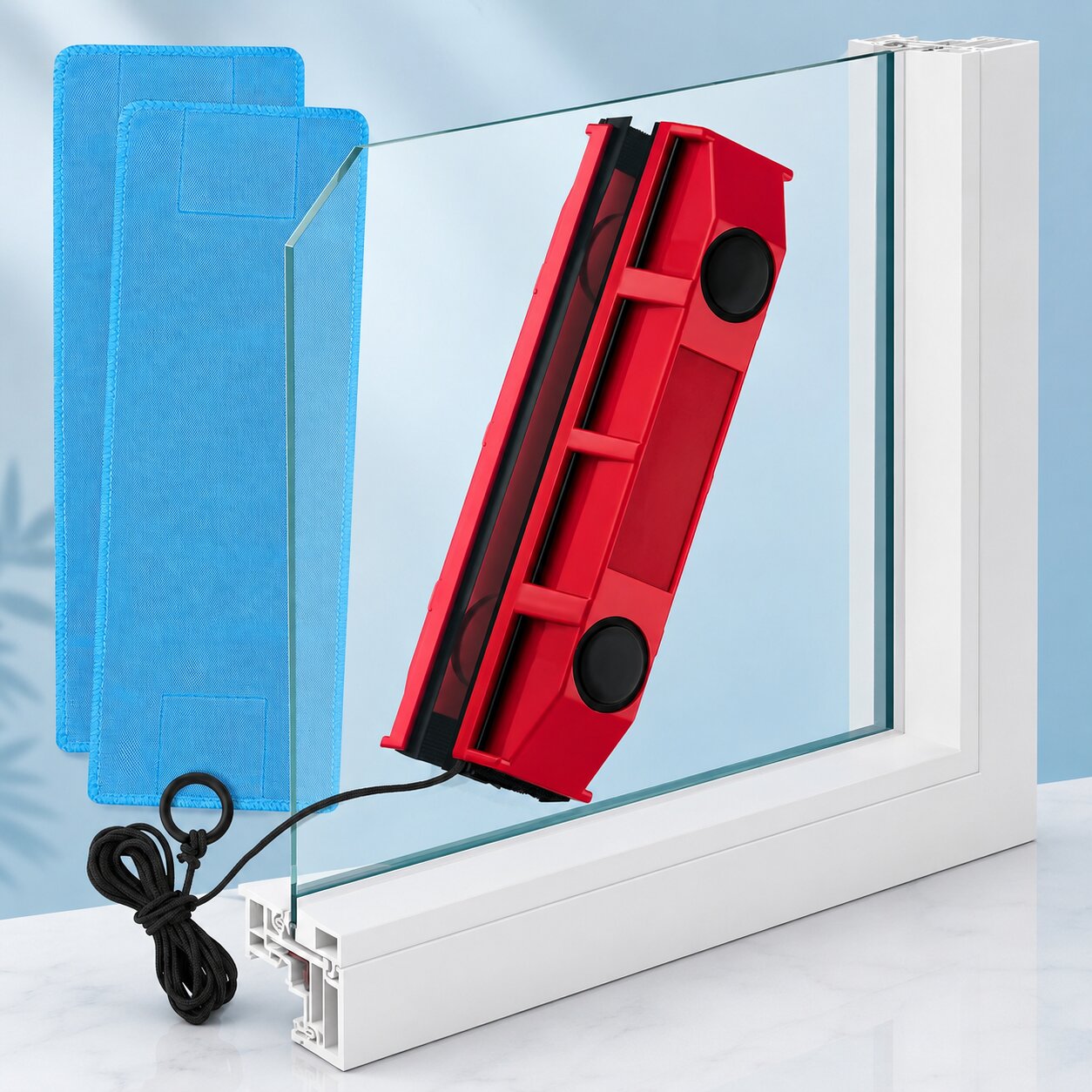 Clean Both Sides of Upstairs Windows Without Ever Going Outside $4.73