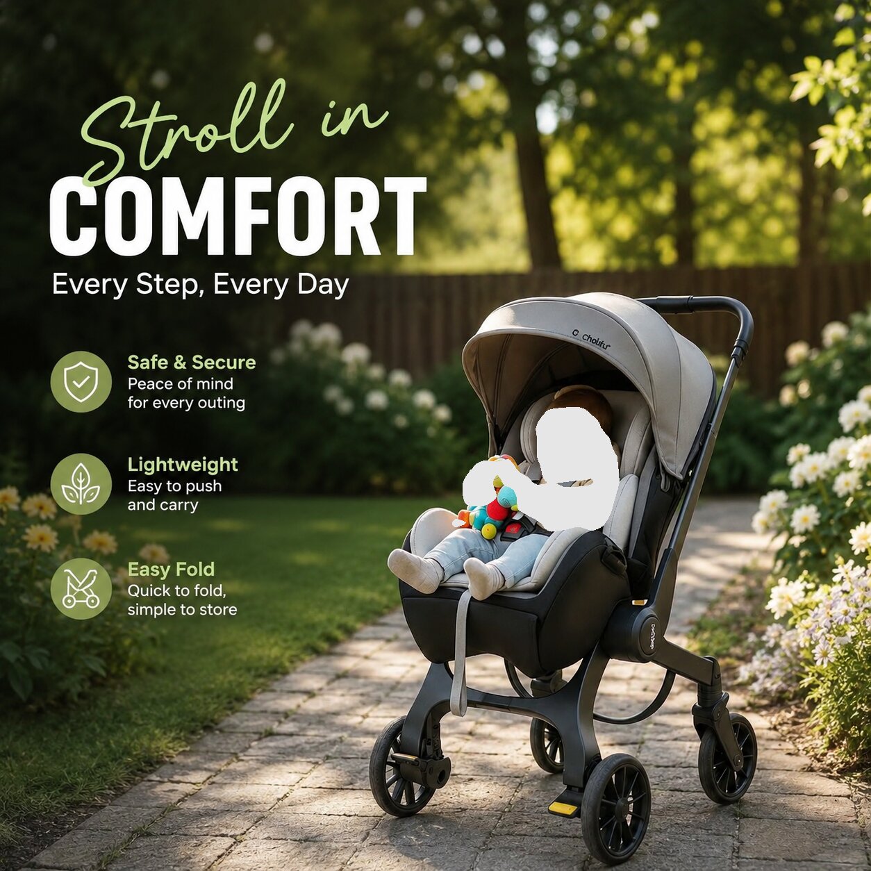 A Stroller That Folds Down Small Enough for the Overhead Bin $4.73
