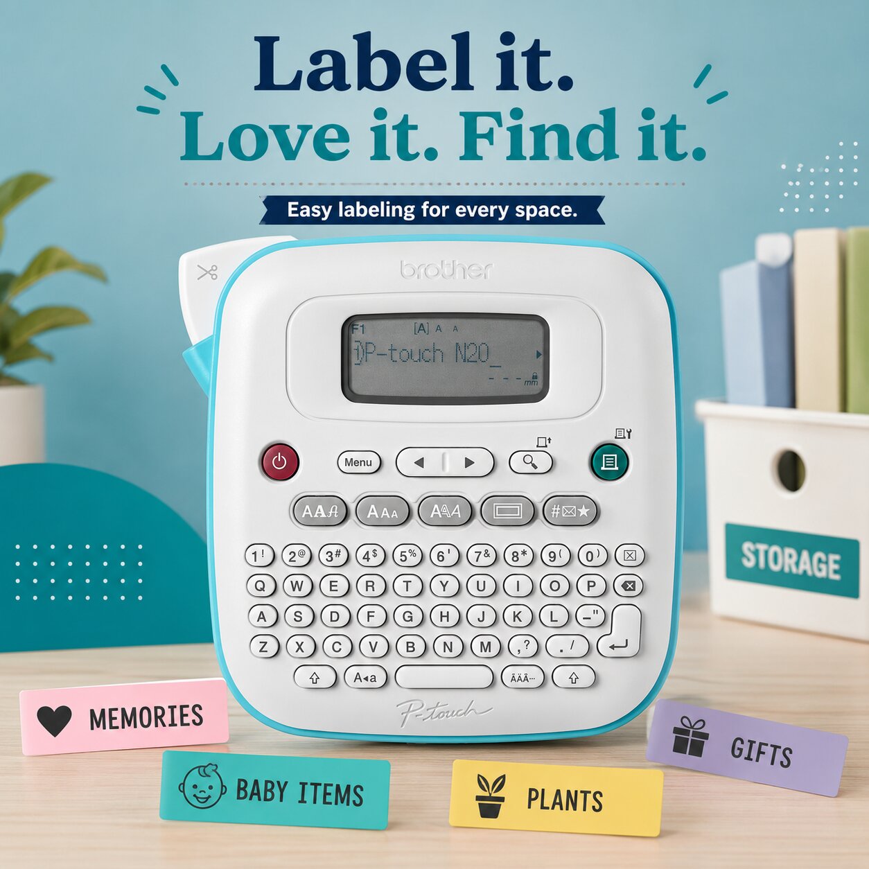 Finally Organize Everything — Type It, Print It, Stick It $29.99