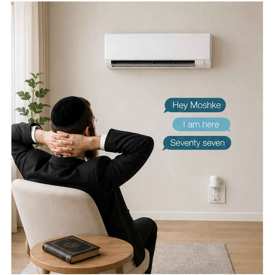Can’t Find Your AC Remote? Just Say “Hey Moshke, Turn On the AC”. $13.99