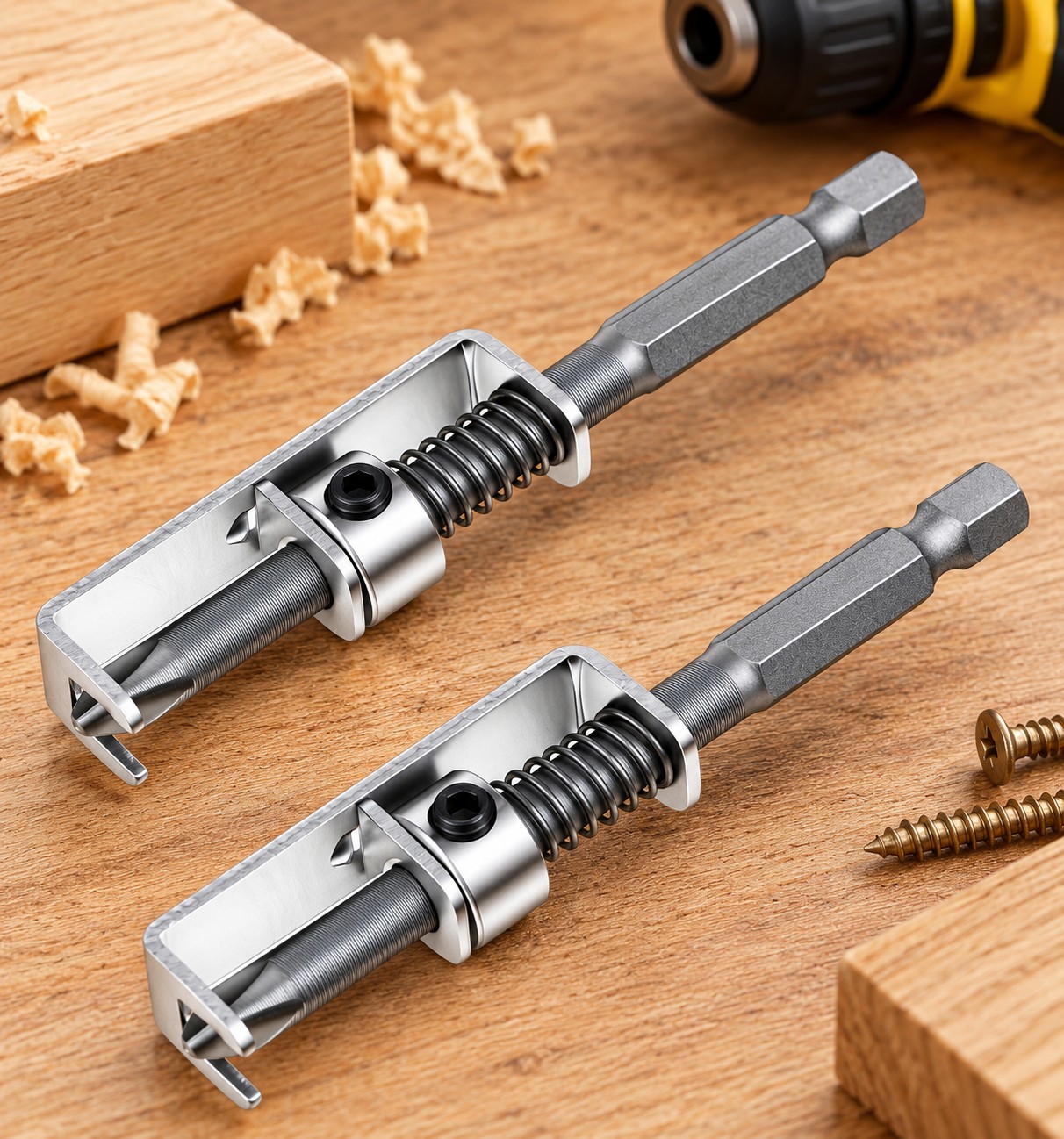 Stop Dropping Screws While You Drill — Spring‑Loaded Screw Holder (2‑Pack) — $4.99